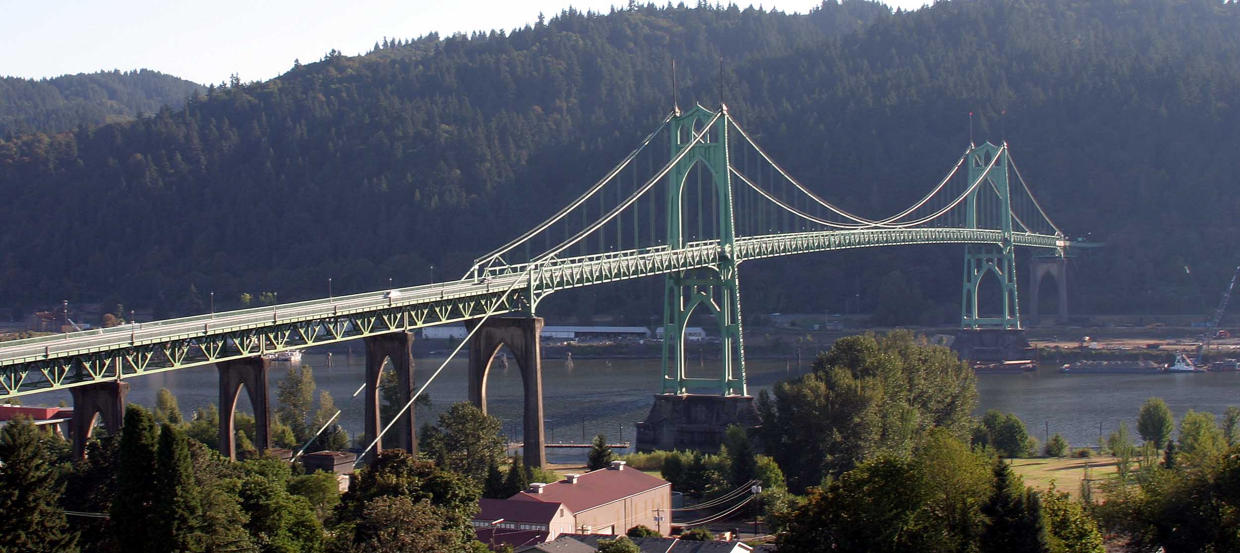 St. Johns Bridge in Portland, Oregon